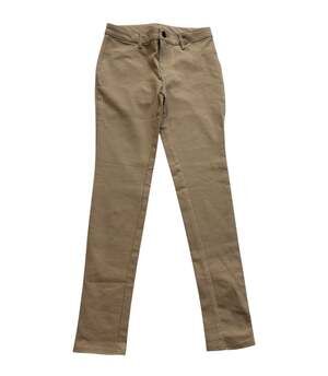 Gap Kids Size 12 Tan Khaki Skinny Fit Stretch Pants with Adjustable Waist Girls